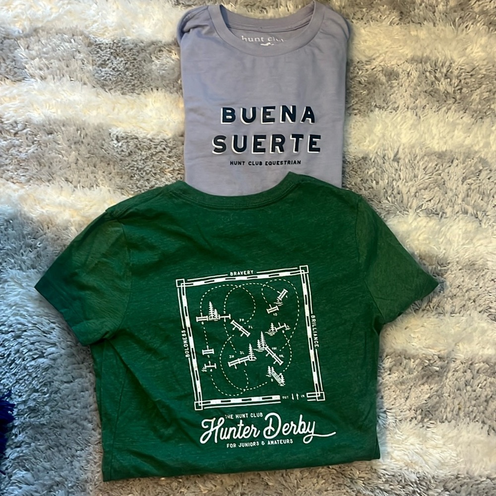 Shop Hunt Club - Two Pack Equestrian T Shirts